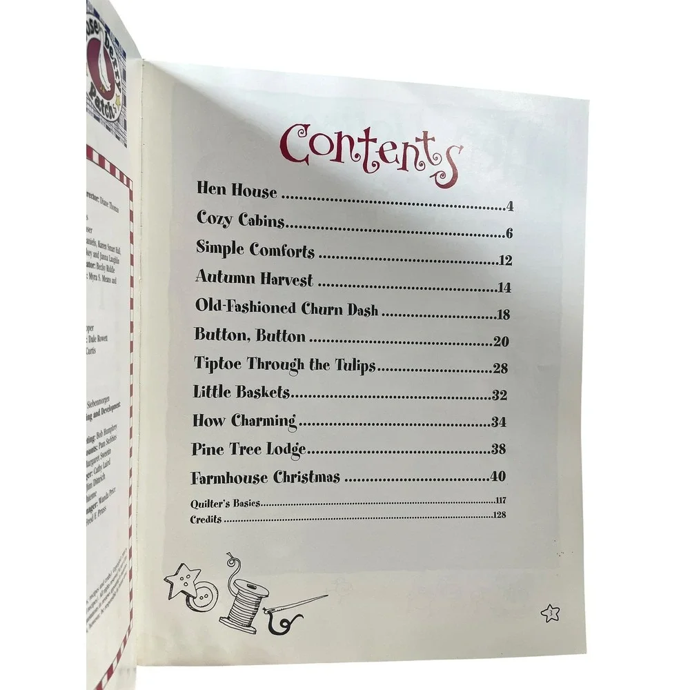 Gooseberry Patch‎ Country Friends Go Quilting Paperback Book Leisure Arts Crafts